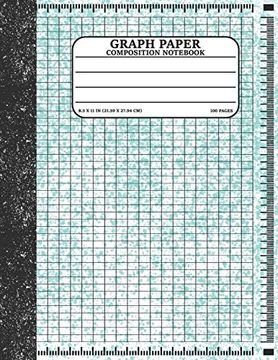 portada Graph Paper Composition Notebook: Math and Science Lover Graph Paper Cover Watercolor (Quad Ruled 4 Squares per Inch, 100 Pages) Birthday Gifts for Math Lover Teacher,Student Notebook (en Inglés)