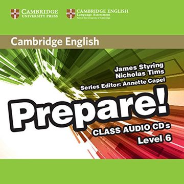 portada Cambridge English Prepare! Level 6 Class Audio cds (2) () (en Inglés)