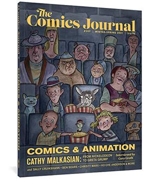 portada Comics Journal 307: Comics & Animation (The Comics Journal, 307) (en Inglés)
