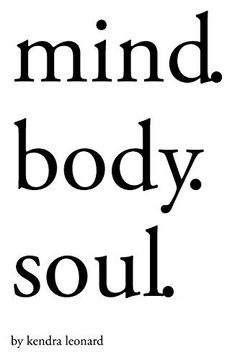 portada Mind. Body. Soul. (in English)