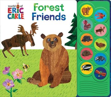 portada World of Eric Carle, Forest Friends 30-Button Animal Sound Book - Great for First Words - pi Kids (en Inglés)