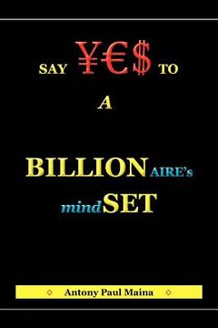 portada billionaire's mind-set (en Inglés)