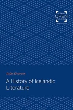 portada A History of Icelandic Literature (en Inglés)