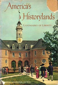 portada america´s historylands. landmarks of liberty. keynote chapter by carl sandburg.