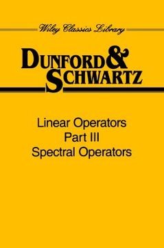 portada linear operators, spectral operators (en Inglés)