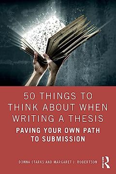 portada 50 Things to Think About When Writing a Thesis (en Inglés)