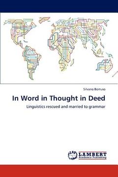 portada in word in thought in deed