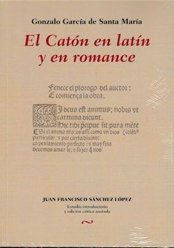 portada El Catón en Latín y en Romance