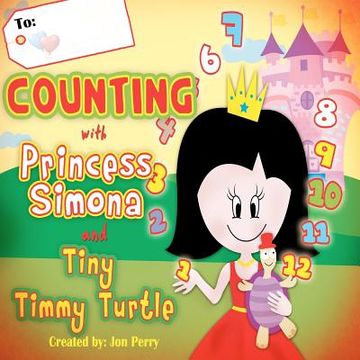 portada counting with princess simona and tiny timmy turtle (in English)