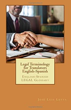 portada Legal Terminology for Translators English-Spanish: English-Spanish Legal Glossary (en Inglés)