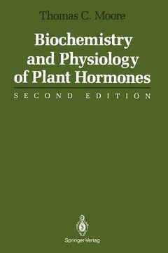 portada biochemistry and physiology of plant hormones (en Inglés)