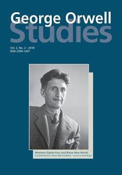 portada George Orwell Studies Vol.2 No.2 (en Inglés)