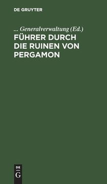 portada Führer Durch Die Ruinen Von Pergamon (in German)
