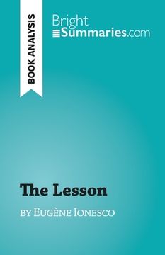 portada The Lesson: by Eugène Ionesco (en Inglés)