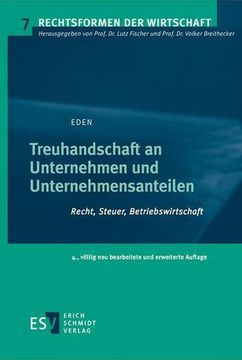 portada Treuhandschaft an Unternehmen und Unternehmensanteilen (en Alemán)