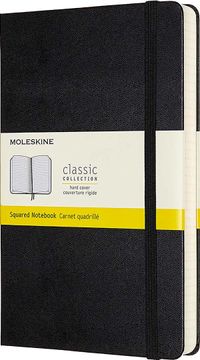 portada Cuaderno Clásico Expanded / Grande / Negro / Cuadriculada - Moleskine