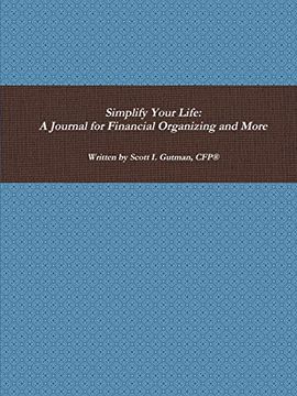 portada Simplify Your Life: A Journal for Financial Organizing and More 