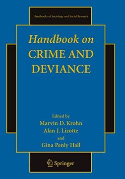 portada Handbook on Crime and Deviance (Handbooks of Sociology and Social Research) (en Inglés)
