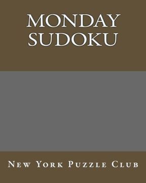 portada Monday Sudoku: New York Puzzle Club: Large Print Sudoku Puzzles