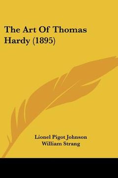 portada the art of thomas hardy (1895) (in English)