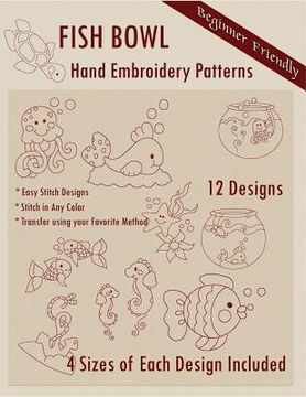 portada Fish Bowl Hand Embroidery Patterns (en Inglés)