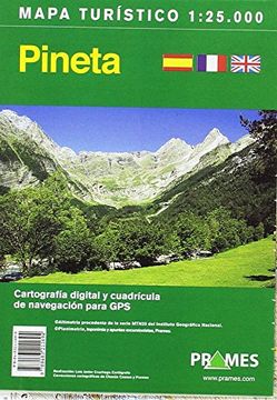 portada Mapa Turístico de Pineta