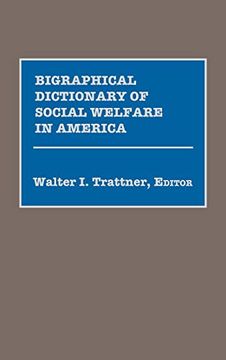 portada Biographical Dictionary of Social Welfare in America (in English)