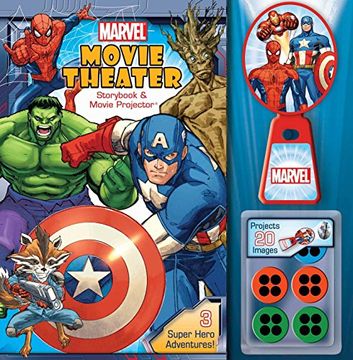 portada Marvel Movie Theater Storybook & Movie Projector