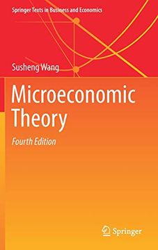 portada Microeconomic Theory (Springer Texts in Business and Economics) (en Inglés)