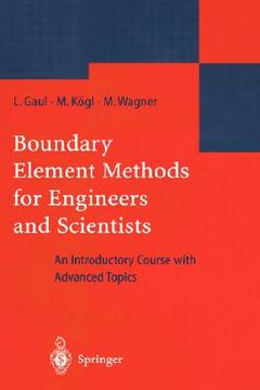 portada boundary element methods for engineers and scientists