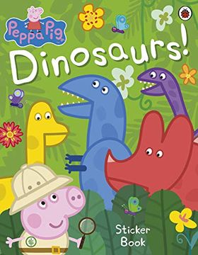 portada Peppa Pig: Dinosaurs! Sticker Book 