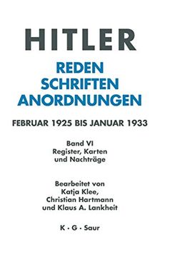 portada Register, Karten und Nachtrage (in German)