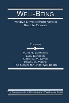 portada well-being: positive development across the life course (in English)