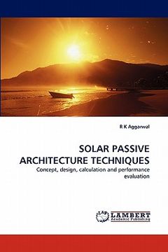 portada solar passive architecture techniques (en Inglés)