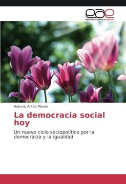 portada La democracia social hoy: Un nuevo ciclo sociopolítico por la democracia y la igualdad (Spanish Edition)