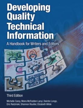 portada Developing Quality Technical Information (in English)