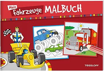 portada Mein Fahrzeuge-Malbuch (en Alemán)