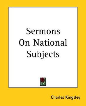 portada sermons on national subjects (en Inglés)