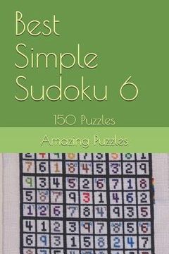 portada Best Simple Sudoku 6: 150 Puzzles (en Inglés)
