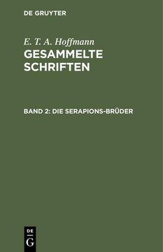 portada Die Serapions-Brüder (en Alemán)