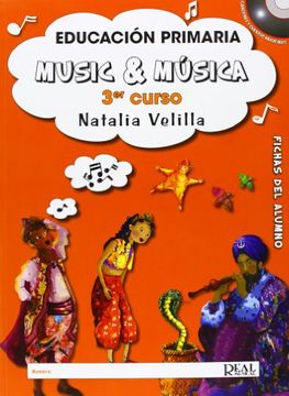 portada Music & Musica, Volumen 3 (Alumno) (Music and Música)