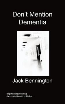 portada don't mention dementia (en Inglés)