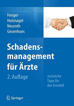portada Schadensmanagement für Ärzte: Juristische Tipps für den Ernstfall (en Alemán)