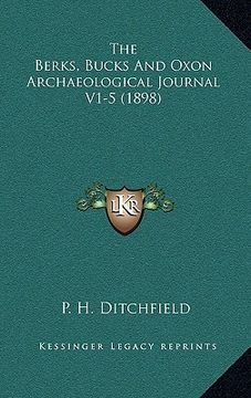 portada the berks, bucks and oxon archaeological journal v1-5 (1898) (en Inglés)