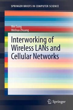 portada interworking of wireless lans and cellular networks (en Inglés)