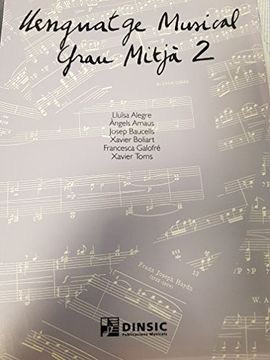 portada Llenguatge Musical, Grau Mitjà 2 (en Catalá)