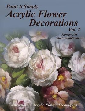 portada Acrylic Flower Decorations Volume 2 (en Inglés)