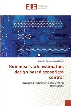 portada Nonlinear state estimators design based sensorless control (en Inglés)