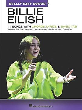 portada Billie Eilish - Really Easy Guitar Series: 14 Songs With Chords, Lyrics & Basic tab 