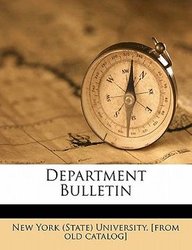 portada department bulletin (en Inglés)